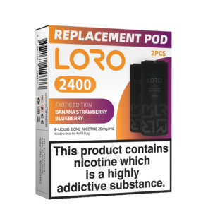 LORO-2400-2PK-Flavour-Pods---Banana-Strawberry-Blueberry