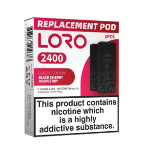 LORO-2400-2PK-Flavour-Pods---Black-Raspberry-Cherry