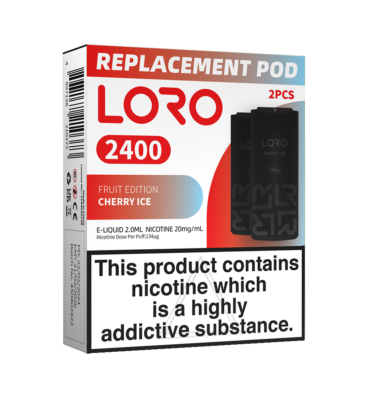 LORO-2400-2PK-Flavour-Pods---Cherry-Ice