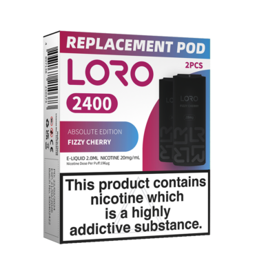 LORO-2400-2PK-Flavour-Pods---Fizzy-Cherry