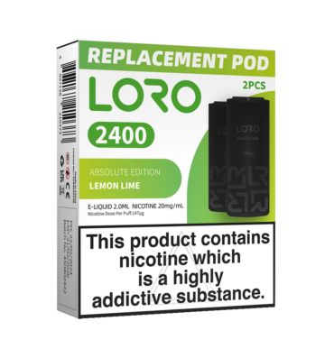 LORO-2400-2PK-Flavour-Pods---Lemon-Lime